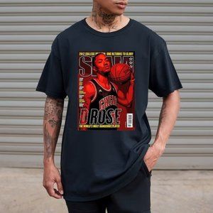 Derrick Rose NBA Slam Inspired Basketball Bulls Graphic Unisex T-Shirt